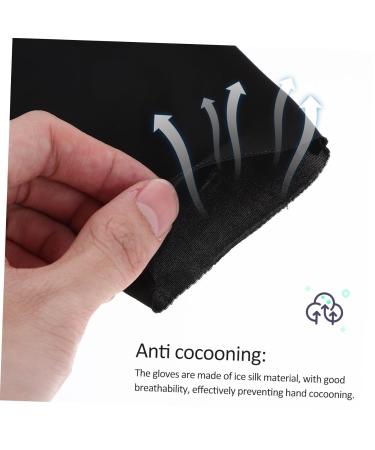 FRCOLOR 2 Pairs sun gloves pink gloves nail art UV gloves UV protection gloves for manicure UV protection gloves for gel nail lamp anti-uv gloves for gel nails Nylon Accessories breathable 21x12x0.1cm As Shown - Buy Online on GoSupps.com