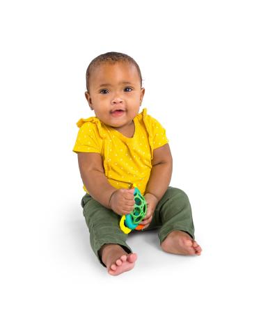 Shop Bright Starts Oball Gripping & Bite Ring Multi-Colored Teething Toy for Babies 3+ Months - Buy Online on GoSupps.com