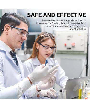 FireAnt 120 Saline Packets Sinus Rinse 120 Premixed Neti Pot Salt Packets for Nasal Rinse All Natural Pharmaceutical Grade and PH Balanced - 120 Count - Buy Online on GoSupps.com