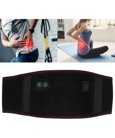 Heating Belts for Back Pain Relief - 3 Temp Vibration Massage Portable Lumbar Heater - Buy Online on GoSupps.com
