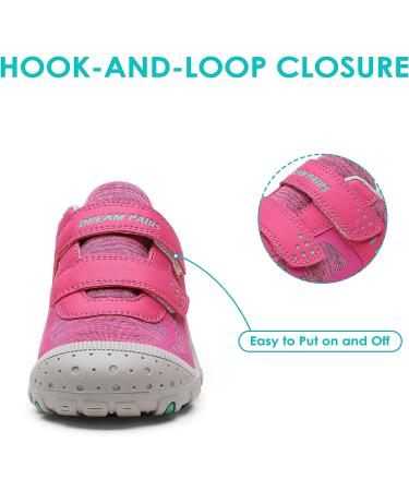 DREAM PAIRS Kids Hiking Shoes - Non-Slip Outdoor Sneakers, Rose/Red - Size 4 Big Kid - Buy Online on GoSupps.com