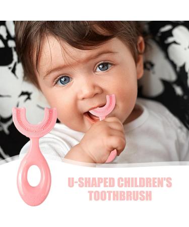 Buy Paodduk Soft Bristle U-Shaped Toothbrush for Kids | 360-Degree Silicone Toothbrush for Ages 6-12 | Food-Safe & Gentle for Children's Teeth - Buy Online on GoSupps.com