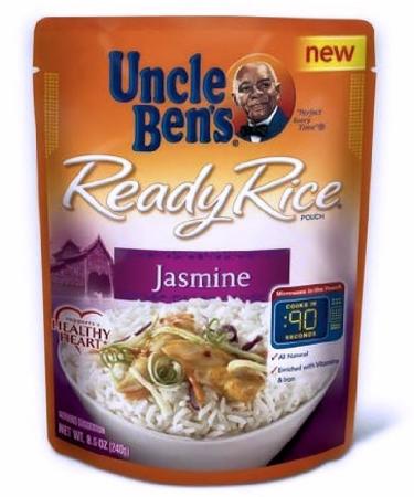Uncle Ben's Ready Rice Pouch Jasmine - 6 Pack Bundle 8.5 Ounce (Pack of 6)