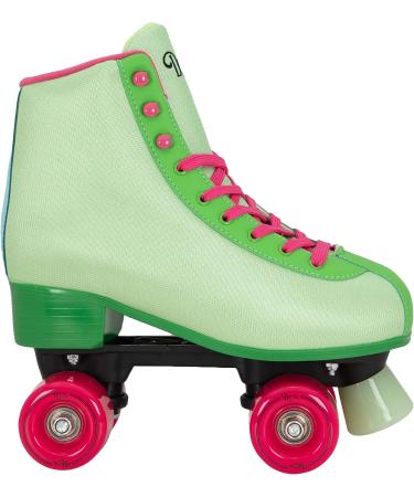 Lenexa Dottie Roller Skates - Indoor/Outdoor Roller Skates for Women - Roller Skates for Girls - Roller Skates for Kids Ladies' 8 Green - Buy Online on GoSupps.com