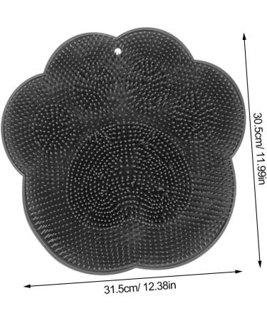 Healeved Lazy Back Rub Pad Foot Scrubber Shower Mat Wall Back Scrubber for Shower Mat for Massage - Buy Online on GoSupps.com