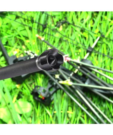 Maifield 100 Grain Hammer Broadheads 12PK - Black - Archery Hunting Small Game Arrow Tips - Buy Online on GoSupps.com