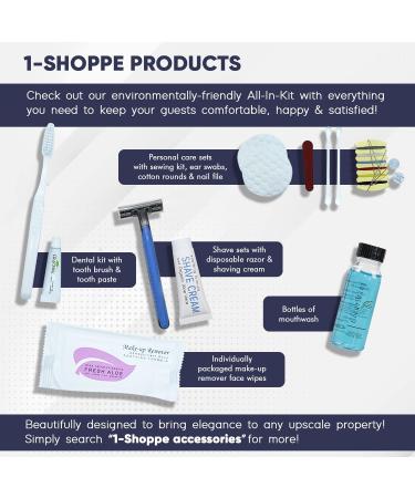 Bulk Disposable Hotel Toothbrush with Toothpaste Dental Kit - Individually Wrapped (Case of 50) - Buy Online on GoSupps.com