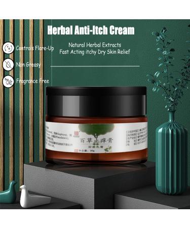 All-Natural Eczema & Psoriasis Cream for Sensitive Skin | Herbal Anti-Itch Lotion for Dermatitis, Shingles, Acne & Rosacea | Soothing Moisturizer for Dry, Itchy Skin (1.06oz & 5.50oz Options) - Buy Online on GoSupps.com