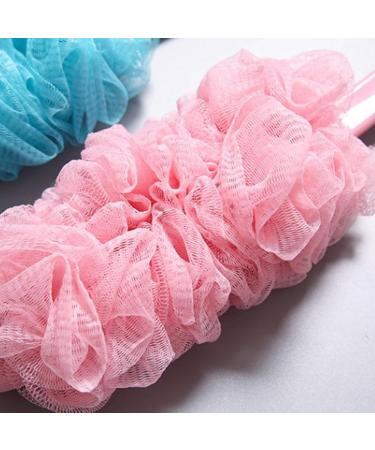 Long Handle Bath Sponge with Exfoliating Bristles - Enhance Your Shower Experience Gentle for All Skin Types Convenient Hanging | International Shipping - Buy Online on GoSupps.com