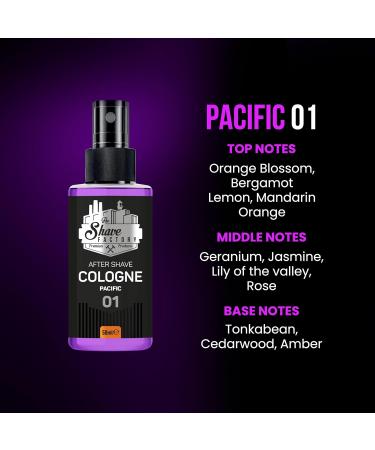the shave factory After Shave Cologne - a fragrant essence for perfect aftershave care for a long-lasting feeling of freshness and comfort (1.69 fl. oz (50ml) 01 Pacific) 01 Pacific 1.69 Fl Oz (Pack of 1) - Buy Online on GoSupps.com