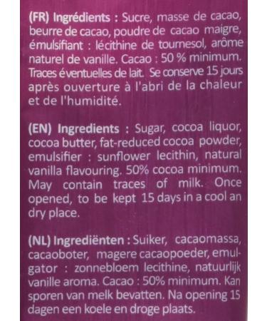 LA PATELIERE Dark Chocolate Chips 100 g - Pack of 5 - Buy Online on GoSupps.com