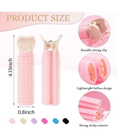 12PCS Volumizing Hair Clips for Styling - Velcro Rollers for Volume & Curly Hair - Color-1 - Buy Online on GoSupps.com