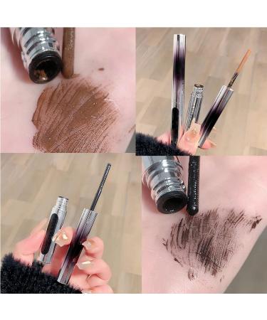 Metallic Bristleless Mascara Duo - Long Lasting, Waterproof & Sweatproof (2pcs Black) - Buy Online on GoSupps.com