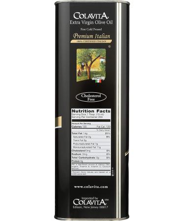 Colavita Premium Italian Extra Virgin Olive Oil 101.4 fl. oz. - 1 Tin | High-Quality Olive Oil - Buy Online on GoSupps.com