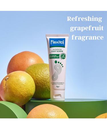 Flexitol Revitalising Foot Scrub for Softer Smoother Feet For Hard Dead Skin - 75g - Buy Online on GoSupps.com