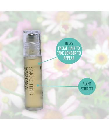 LAction Paris Smoothing Facial Hair Blocker Serum | Slow Down Facial Hair Growth | Easy-to-Use Roller Ball Applicator | Plant Extracts | 10ml Daily Facial Serum - Buy Online on GoSupps.com