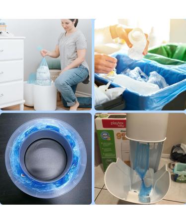 10-Pack Diaper Pail Refill Cassettes | Compatible Diaper Waste Bucket Film | International Shipping Available - Buy Online on GoSupps.com