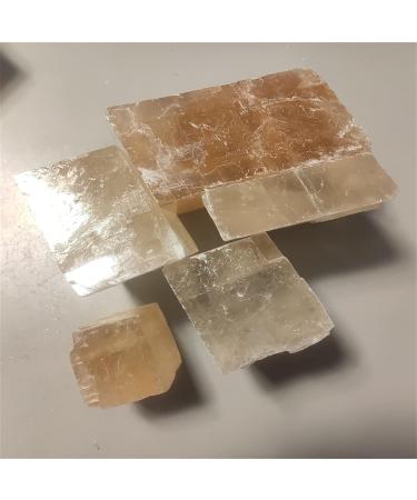 1pc Natural Orange Clear Iceland Spar Stone Yellow Calcite Specimen Rough Raw Collection Gift Home Goods (Color : Yellow Size : 3-5cm) 3-5cm Yellow - Buy Online on GoSupps.com