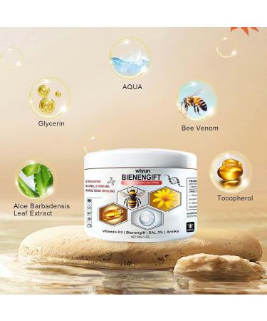Buy Bee Venom Cream for Psoriasis & Warts - Natural Soothing Treatment Worldwide Shipping - Buy Online on GoSupps.com