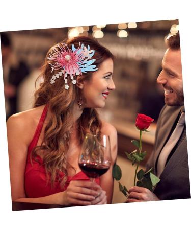 Beatifufu Flower Hairpin Ocean Hair Styling Clip Beach Starfish Hairpin Tropical Hair Barrettes Seashell Hair Clip Mermaid Hair Clips for Tropical Flower Hair Clip Fabric - Buy Online on GoSupps.com