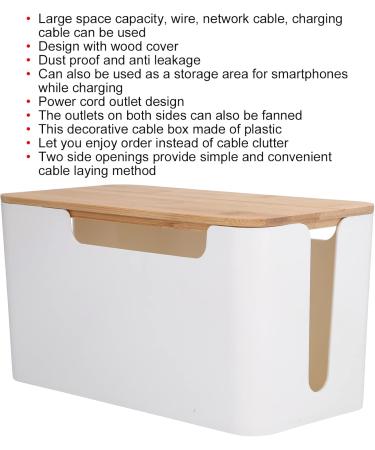 Buy Cable Management Box Organizer - Wire Router Storage Hider for Tidy Homes | Shop Now - Buy Online on GoSupps.com