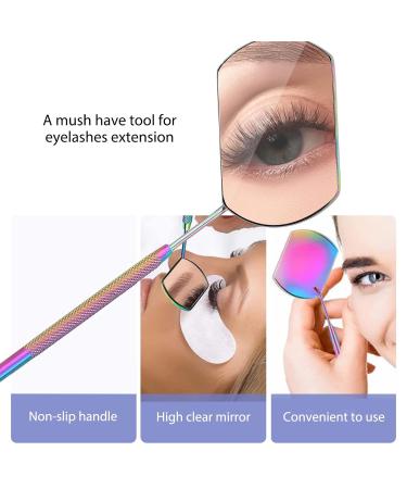 Stainless Steel Eyelash Lift Set with Comb Separator & Mirror | Perfect for Eyelash & Eyebrow Perming Tinting Curling & Extensions - International Shipping Available - Buy Online on GoSupps.com