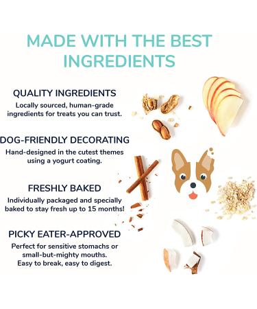 W fers Handmade Dog Cookie Box - Locally Sourced Ingredients | Sweet Nothings - Buy Online on GoSupps.com