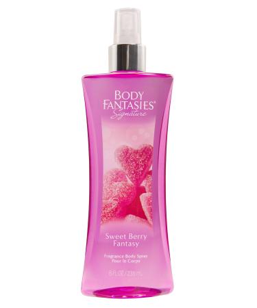 Body Fantasies Signature Sweet Berry Fantasy By PARFUMS DE COEUR FOR WOMEN 8 oz Body Spray