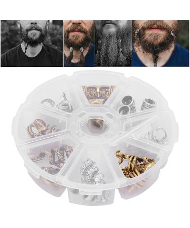32 Exquisite Beard Beads for Men & Women | Dreadlocks Hair Tube Accessories - International Shipping Available - Buy Online on GoSupps.com