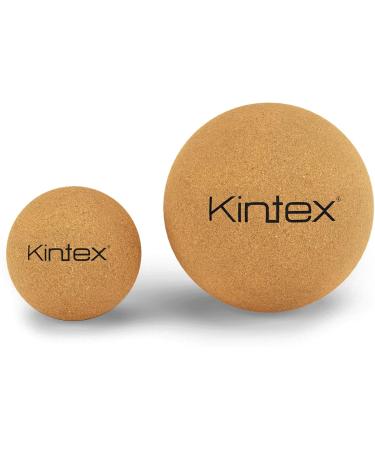 Kintex Cork Fascia Ball - 5cm & 8cm for Self-Massage & Sports Recovery | Eco-Friendly Massage Tool - Buy Online on GoSupps.com