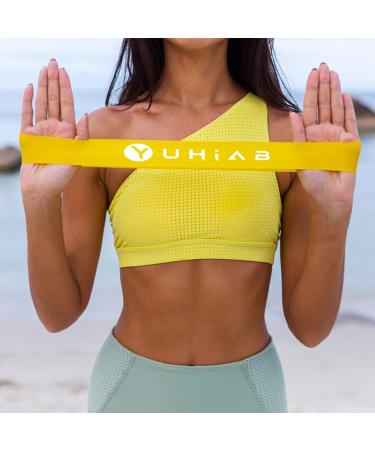 Resistance Loop Exercise Bands Set of 5 with Carry Bag | Ideal for Physical Therapy Strength Training & Injury Recovery - Buy Online on GoSupps.com