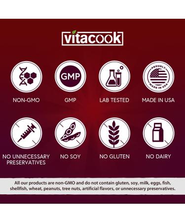 Vitacook Iron and Vitamin B12 Bundle 5000 mcg B12 Zero Sugar Carbonyl Iron with Vitamin C Gentle on The Stomach - Buy Online on GoSupps.com