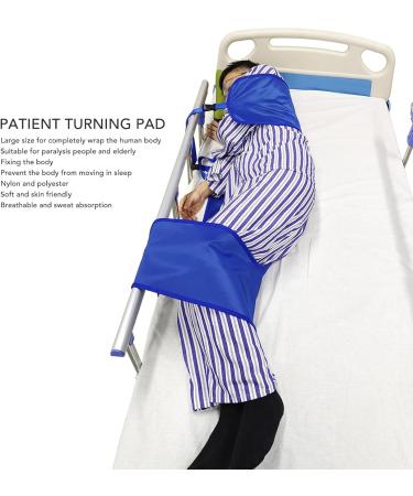 Patient Transfer Sheet Patient Positioning Bed Pad with 4 Fixed Straps and Handles Middle Hollow Design and Soft Skin Friendly Fabric 80kg Load and Sturdy for Obese Elderly Patients Medium - Buy Online on GoSupps.com