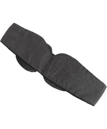 3D Contoured Memory Cotton Sleep Eye Mask Light Blocking Breathable Eye Cover with Adjustable Strap for Yoga Meditation - Buy Online on GoSupps.com