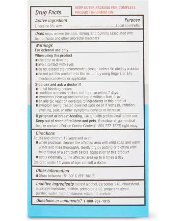 Equate Hemorrhoid Relief Cream | 5% Lidocaine Ointment for Pain Itching & Burning | 1 Oz Anorectal Cream + Exclusive Health Tips Guide - Buy Online on GoSupps.com