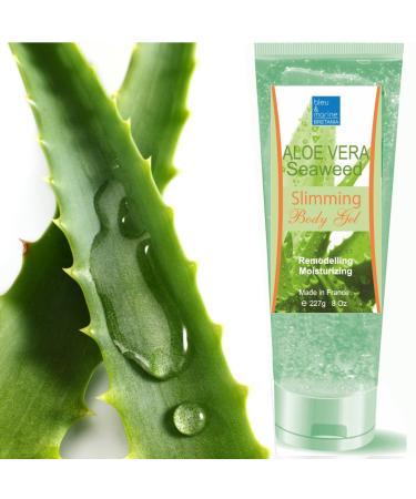 Bleu & Marine Bretania - Sea Elders & Aloe Vera waning gel |Anti-cellulite 227ml |Haut tights |Lymphatic drainage |For stubborn cellulite green 227 g (1 Pack)