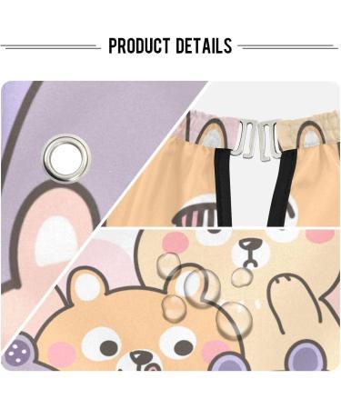 Waterproof Barber Cape - Cute Cartoon Bear & Cheetah Haircut Bib for Men & Women | Unisex Hair Cutting Cape - Buy Online on GoSupps.com