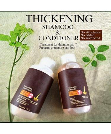 Ginger Hair Growth Shampoo & Conditioner Set | Nature Nourishing Care for Thicker, Longer Hair | Stimulates Growth & Reduces Hair Loss - Buy Online on GoSupps.com