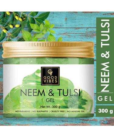 Good Vibes Gel Neem & Tulsi (300 G) - Buy Online on GoSupps.com
