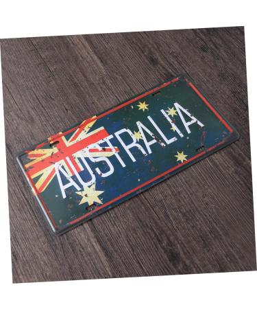 Artibetter Iron Painting Metal Signs Antique Signs Vintage Signs for The Sign License Plate Iron Sign - Buy Online on GoSupps.com