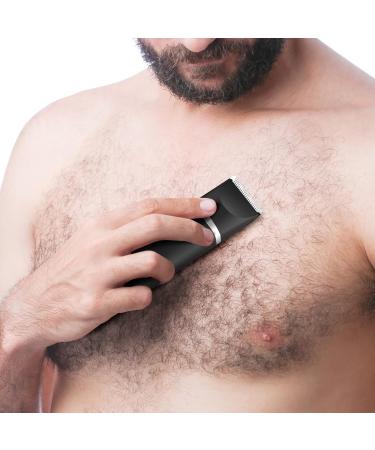 Intimate Razor for Men | Scdom Body Groomer with USB Charging | Wet/Dry Waterproof Cordless Razor for Pubic Beard & Nose Care - Buy Online on GoSupps.com