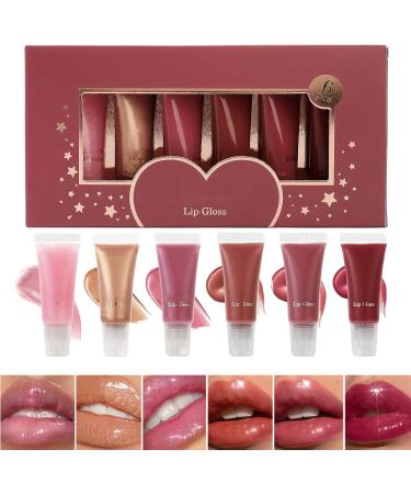  Huehkir Lip Tint | Intense Glossy Moisturizing Lip Tint Nourishing Plumping Moisturizing Lipstick with a Natural Effect - Buy Online on GoSupps.com