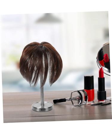 MAGICLULU Piece Wig Synthetic Mini Claw Clips for Hair Human Hair Extensions Hair Extensions Topper Curly Bangs Hair Clip Fringe Hair Toppers Ponytail Invisible Chemical Fiber Middle Aged 13.50X13.50X4.00CM As Shown - Buy Online on GoSupps.com