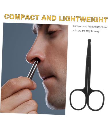 Healeved Scissors for Facial Hair Grooming Scissors with Eyebrow Comb Nose Hair Trimmer - Buy Online on GoSupps.com