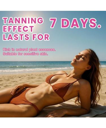 Tanning Lotion Moisturizing Sunless Tanning Lotion 150ml Face and Body Tanner for Women and Men Indoors and Outdoors - Buy Online on GoSupps.com