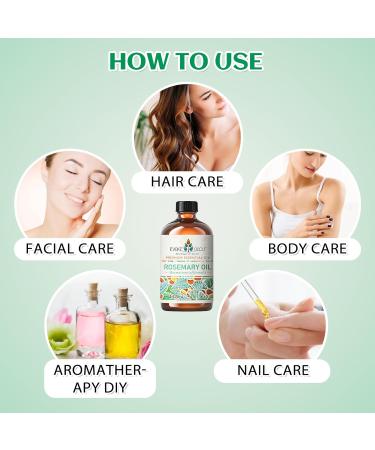 EVOKE OCCU Rosemary Essential Oil and Ginger Essential Oil - 4 Fl Oz - Buy Online on GoSupps.com