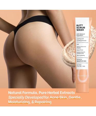 KP Bump Eraser Body Scrub for Butt Acne Treatment & Ingrown Hair Removal - Women's Exfoliating Body Scrub - Buy Online on GoSupps.com