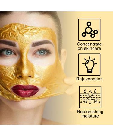 Retinol Gold Mask Retinol Snake Venom Gold Mask Anti-aging Face Mask Gold Face Mask Retinol Snake Venom Gold Mask Rejuvenating Gold Peel off Mask Anti-aging Gold Face Mask - Buy Online on GoSupps.com