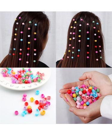 200 Mini Colorful Pearl Hair Clips - Rainbow Hair Accessories for Girls & Women | Perfect for Kids - Buy Online on GoSupps.com