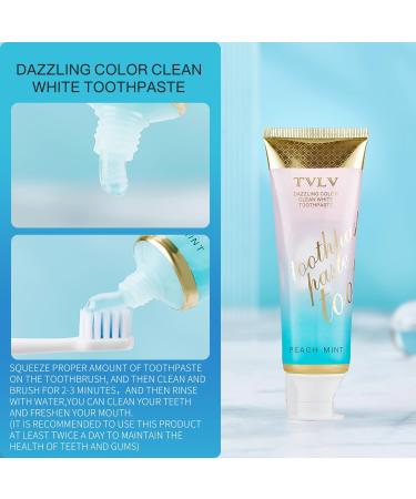 Complete Care Nicotinamide Whitening Toothpaste - Peach Mint Flavor for Whiter Teeth Fresh Breath & Oral Health - International Shipping Available - Buy Online on GoSupps.com